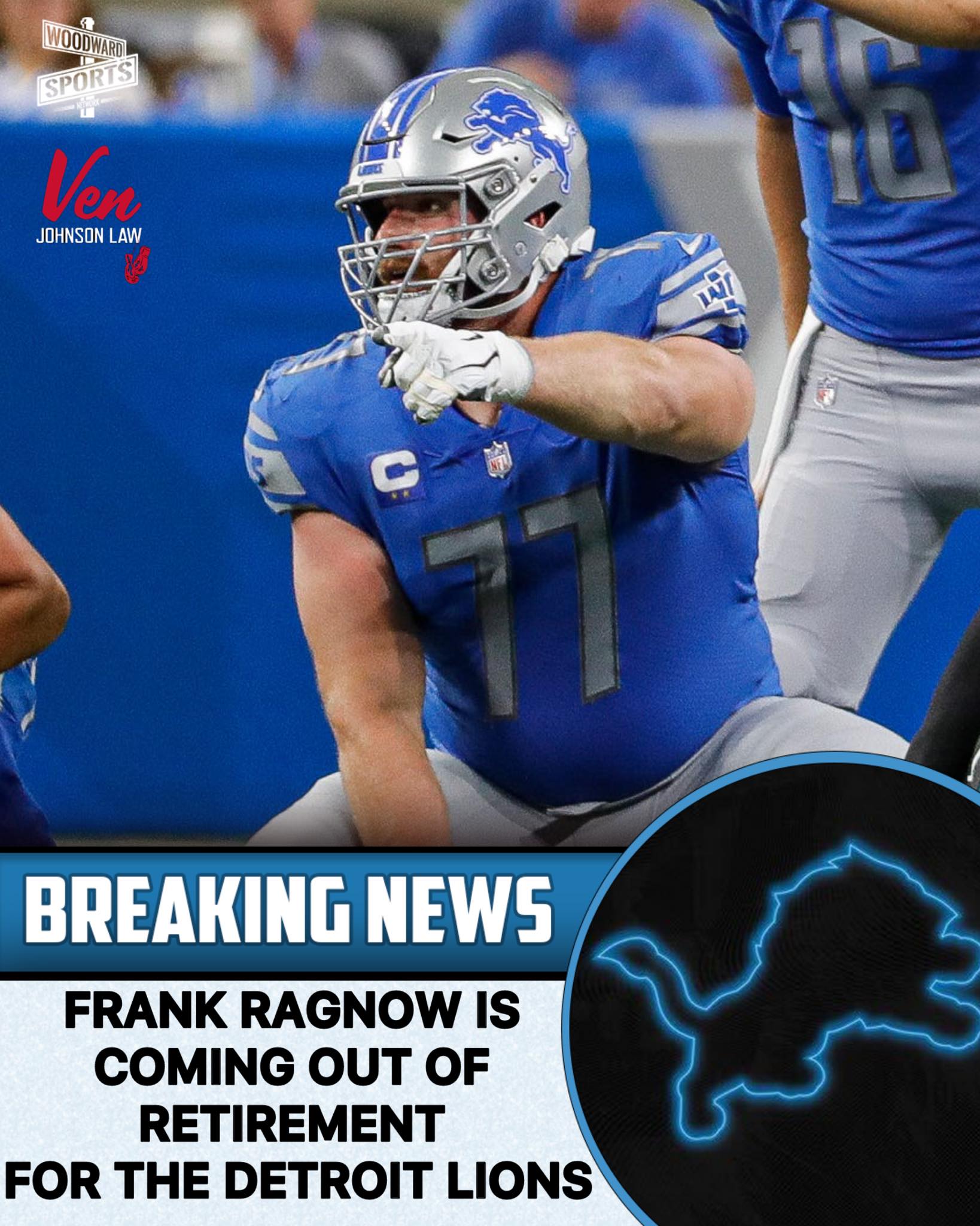 is frank ragnow coming back to the lions Image 3