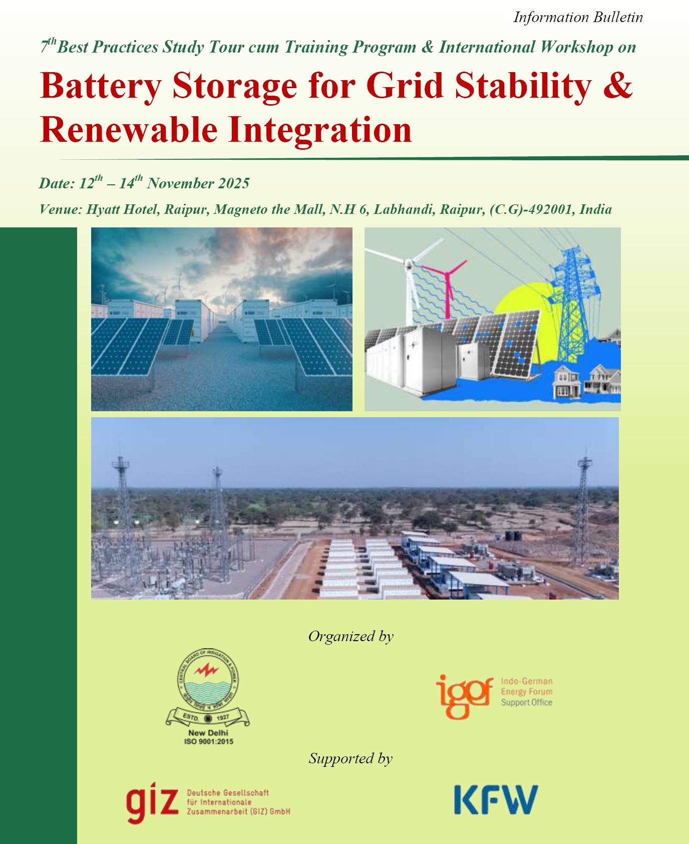 Battery Storage for Grid Stability & Renewable Integration