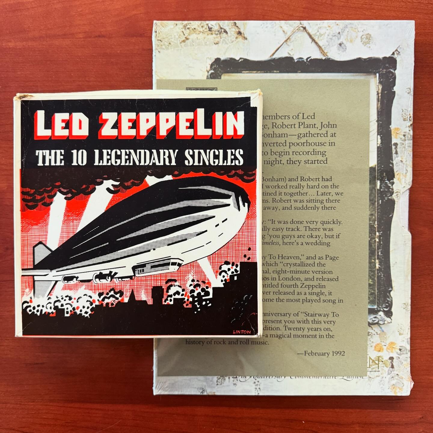 Rare Led Zeppelin vinyl records at Sound House Records