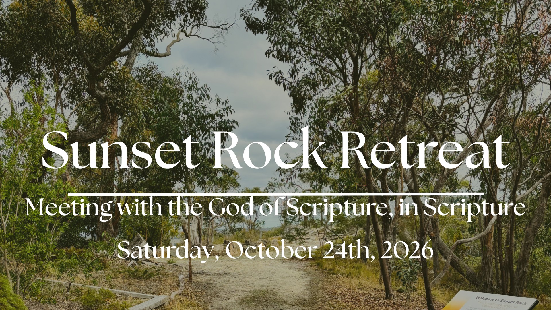 Meeting with the God of Scripture, in Scripture