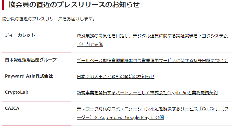 一般社団法人 日本暗号資産ビジネス協会 Posty Facebook