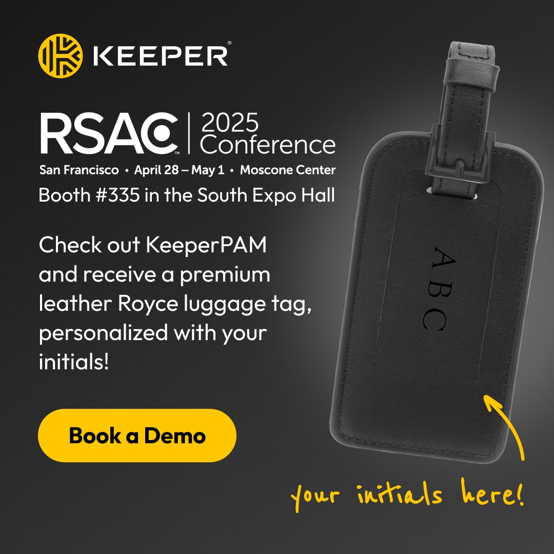Keeper - Come for the cybersecurity insights, leave with exclusive swag ...