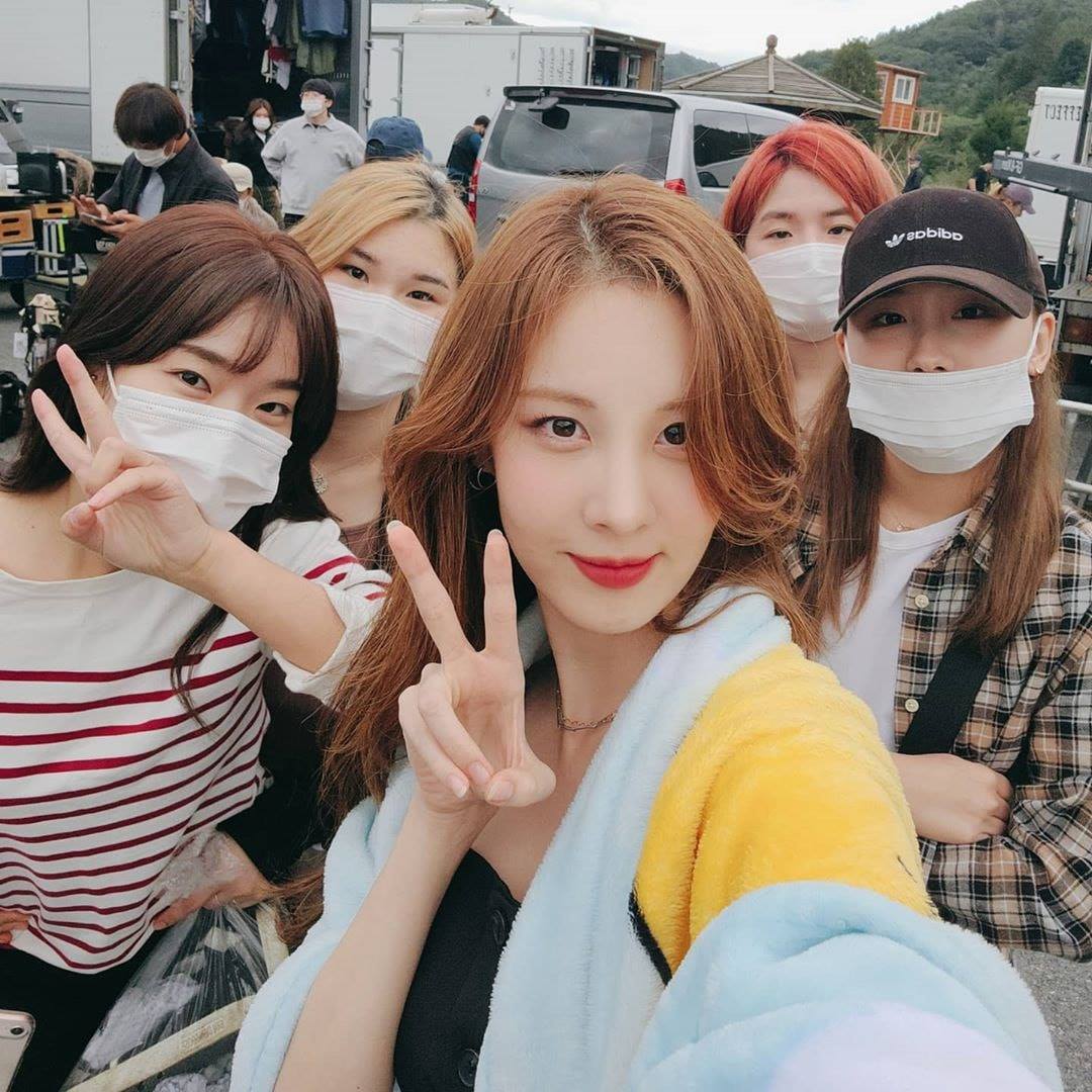 SJHVN - 201109 [SEOSTAGRAM] seojuhyun_s update: 울 주은팀💛 쫌만...