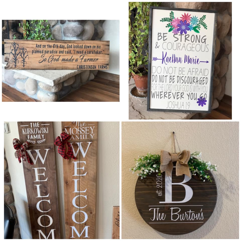 Rustic Signs by Jen