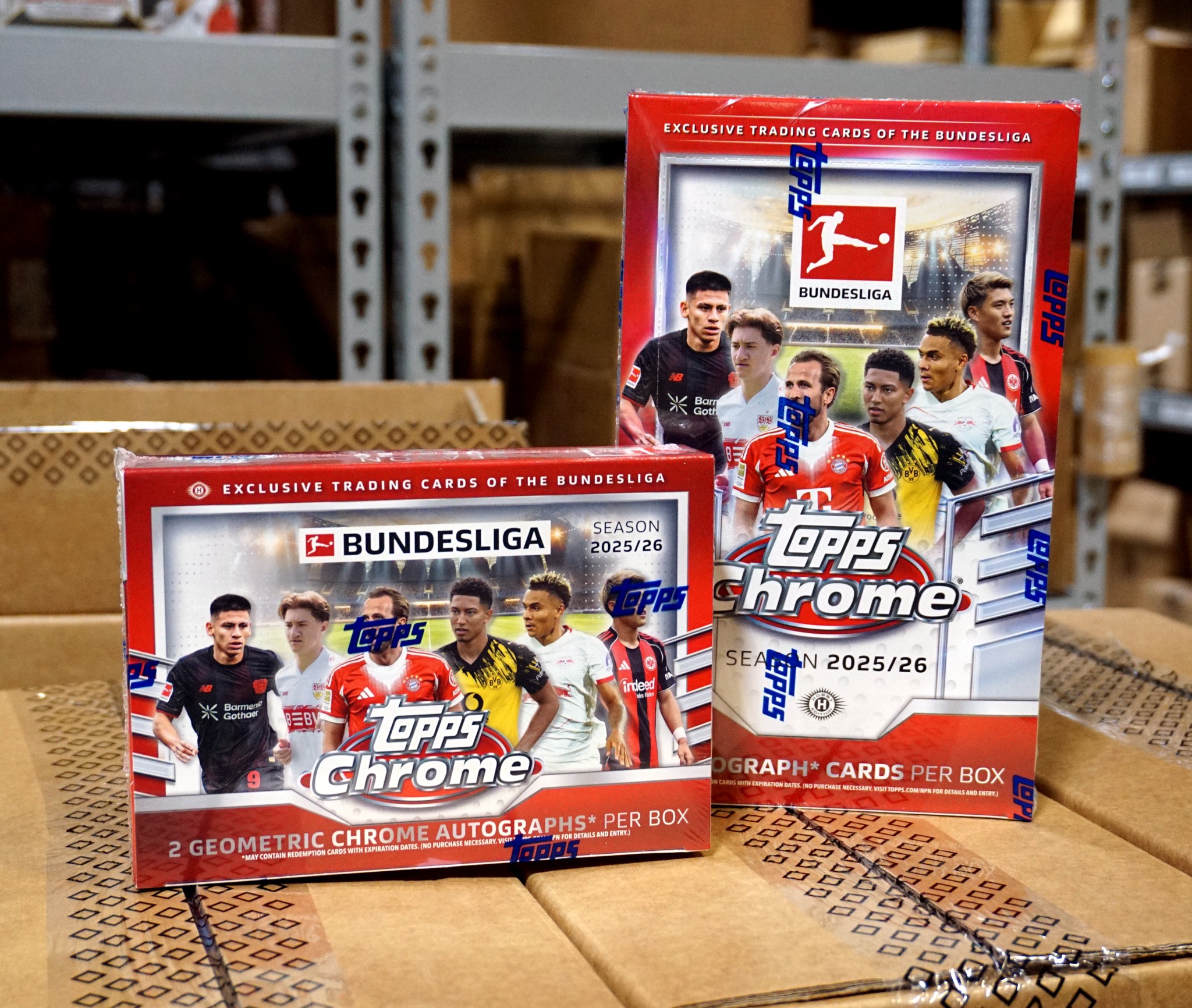 2025-26 Topps Chrome Bundesliga Soccer drops tomorrow! Look for