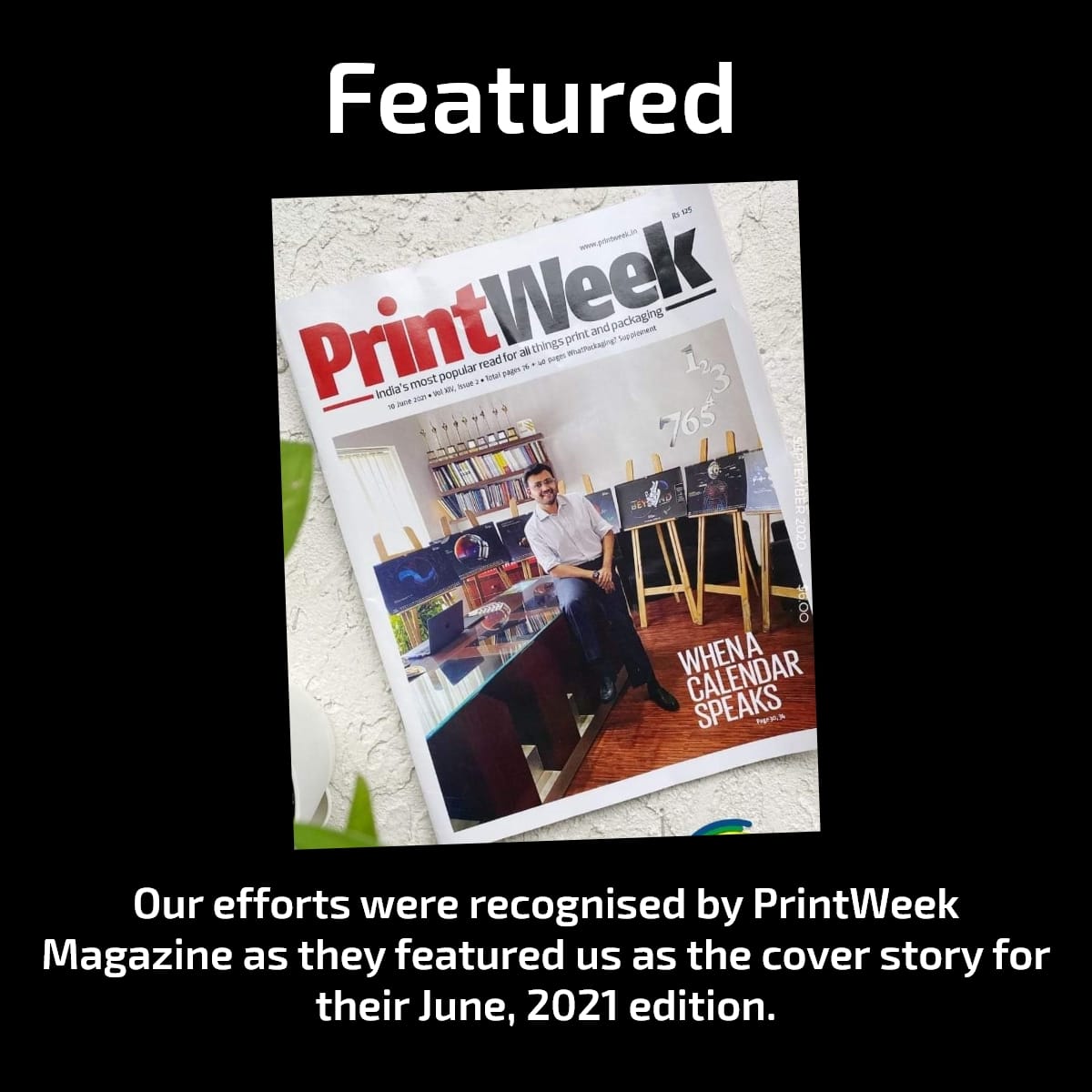 Print Vision - Our efforts were recognised by PrintWeek... | Facebook