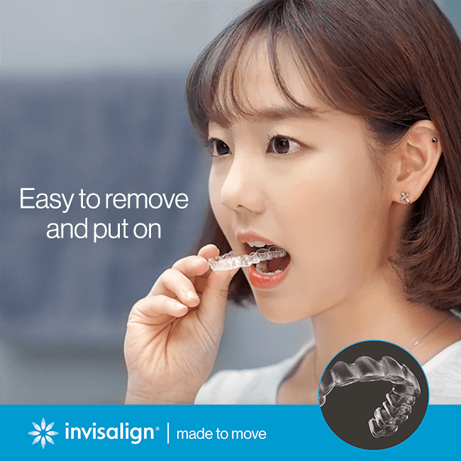 Invisalign® clear aligners are... - Invisalign Singapore