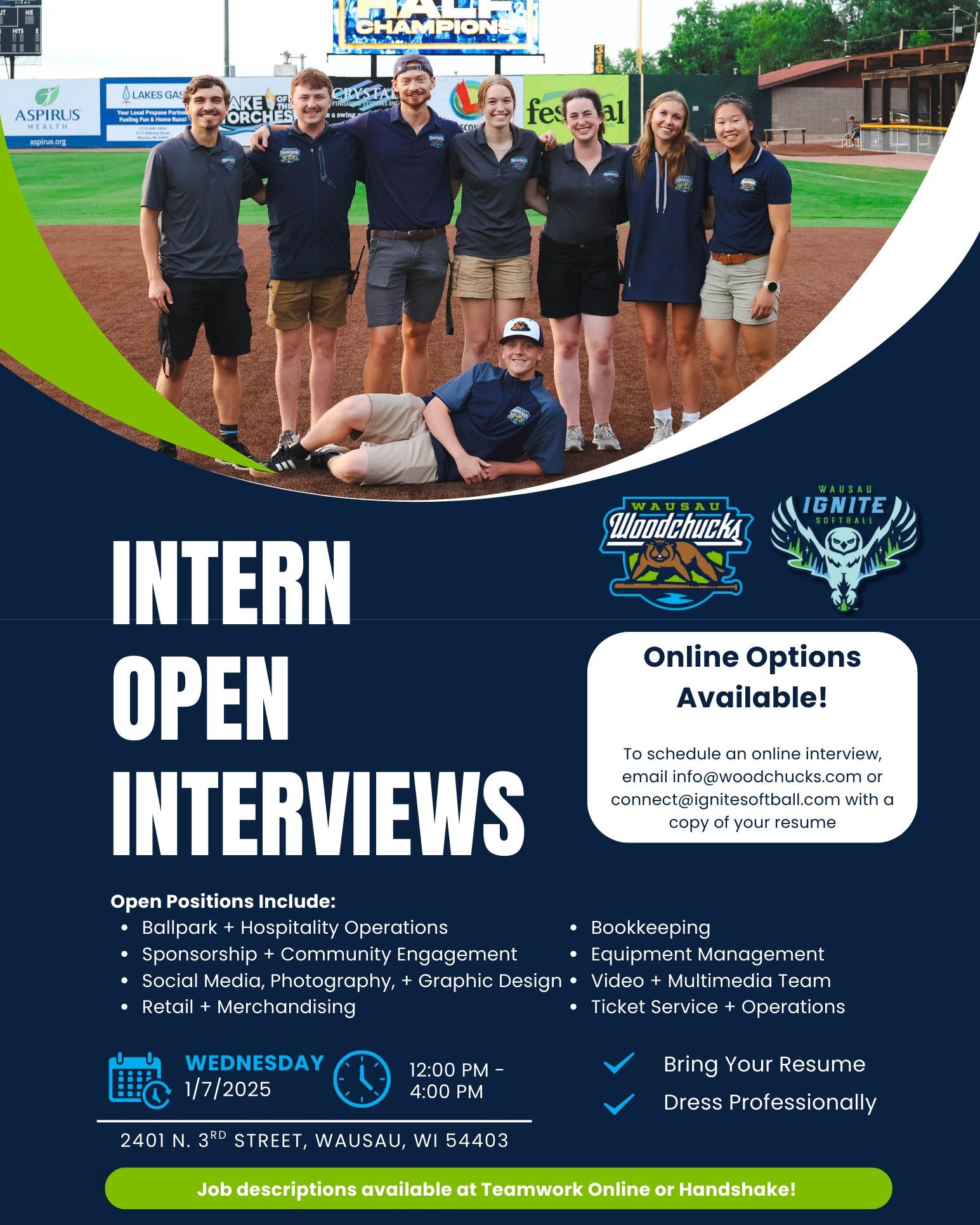 Wausau - 🚨 Internship Opportunities Are Here! 🚨 Join the Wausau ...