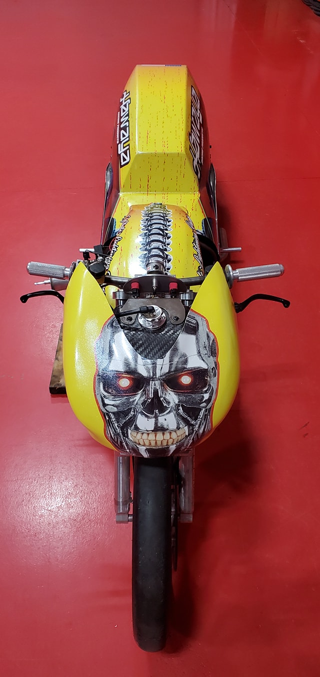 Wrapabull - The Terminator drag bike. . . Full custom... | Facebook