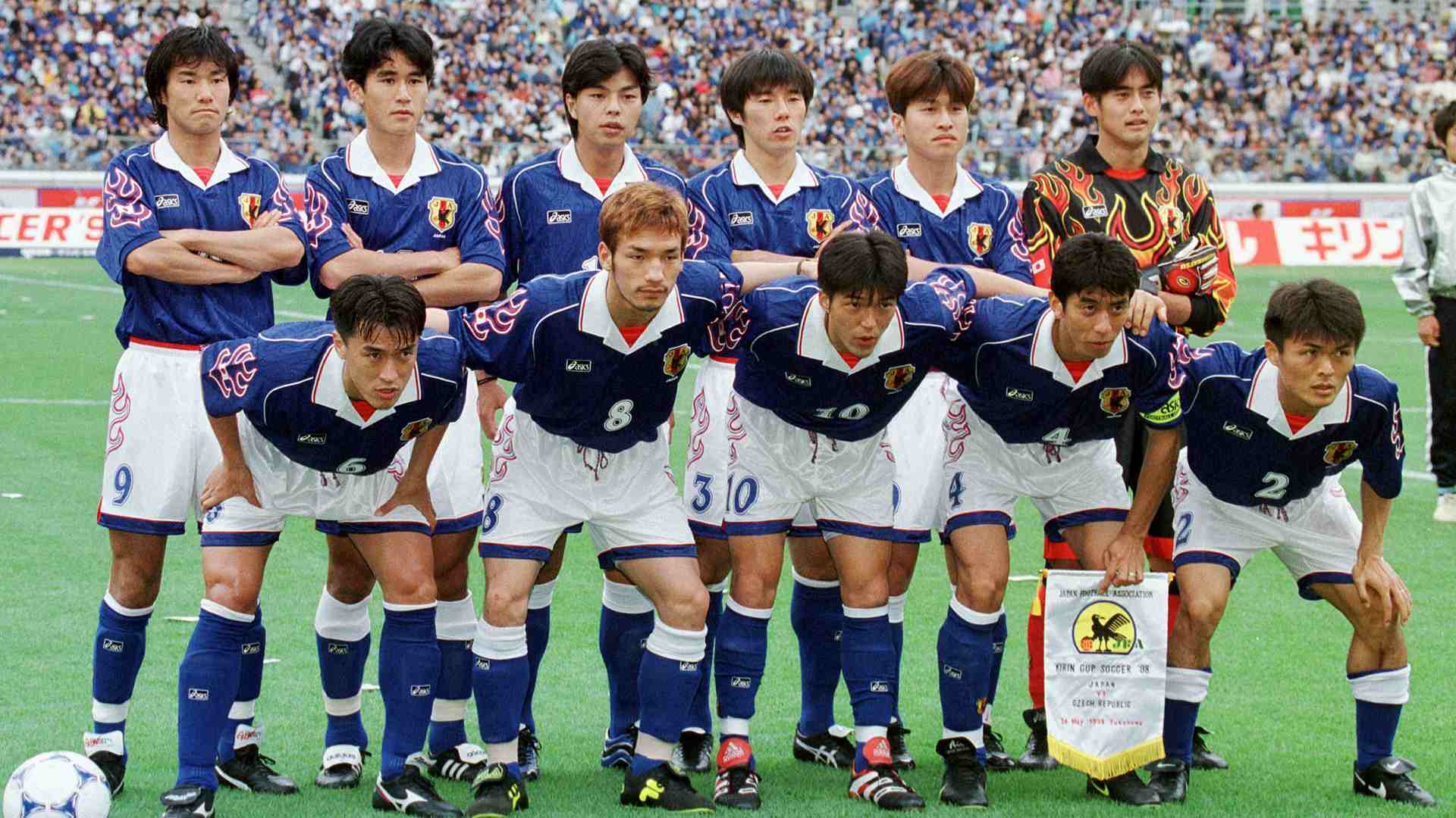 【激レア】1998年W杯 日本代表 初出場記念シート 希少 Japan at the 1998 World Cup 🔥