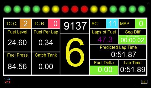 Z1 RaceTech - A sneak peak at one of the 9 new dashboards... | Facebook