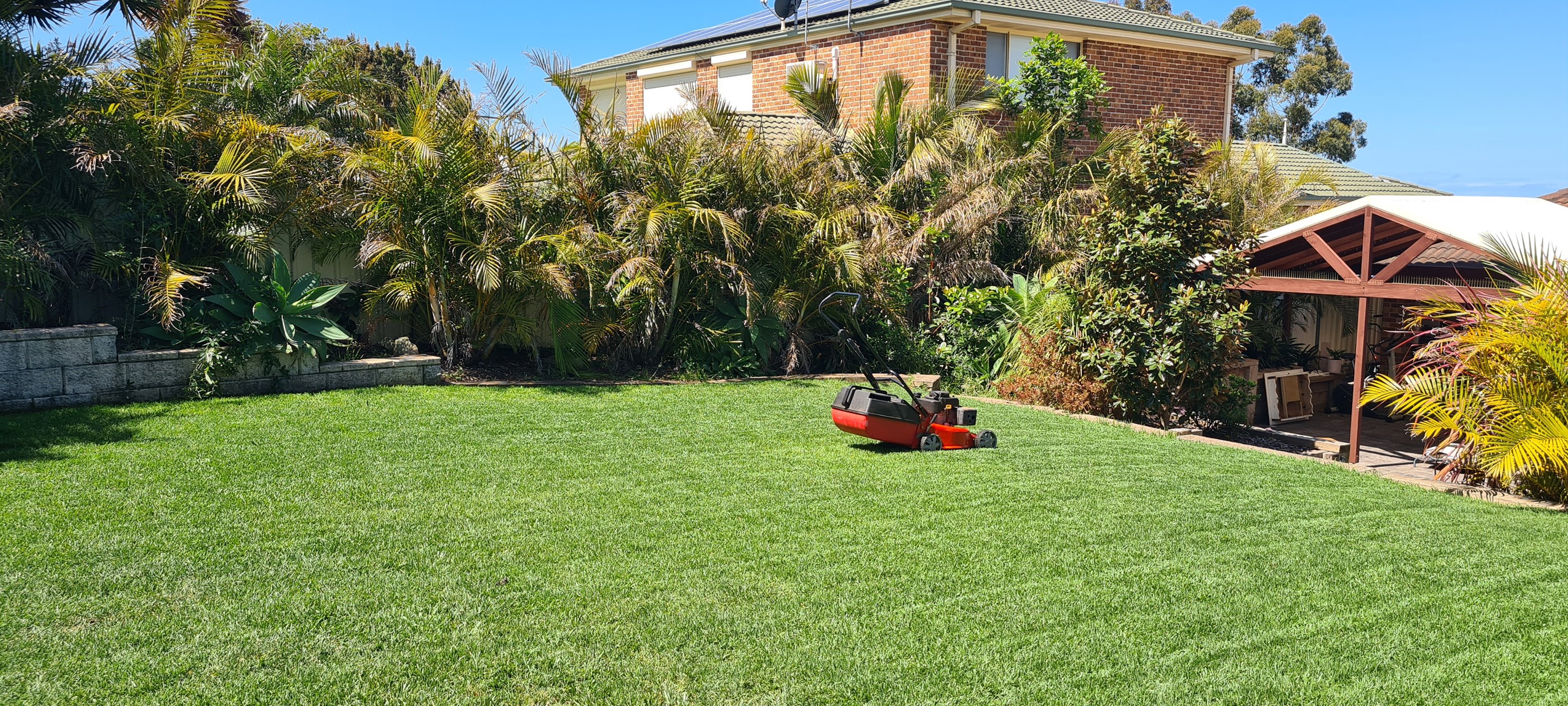 View of Fresh Cut Lawns - Shellharbour | Flinders NSW