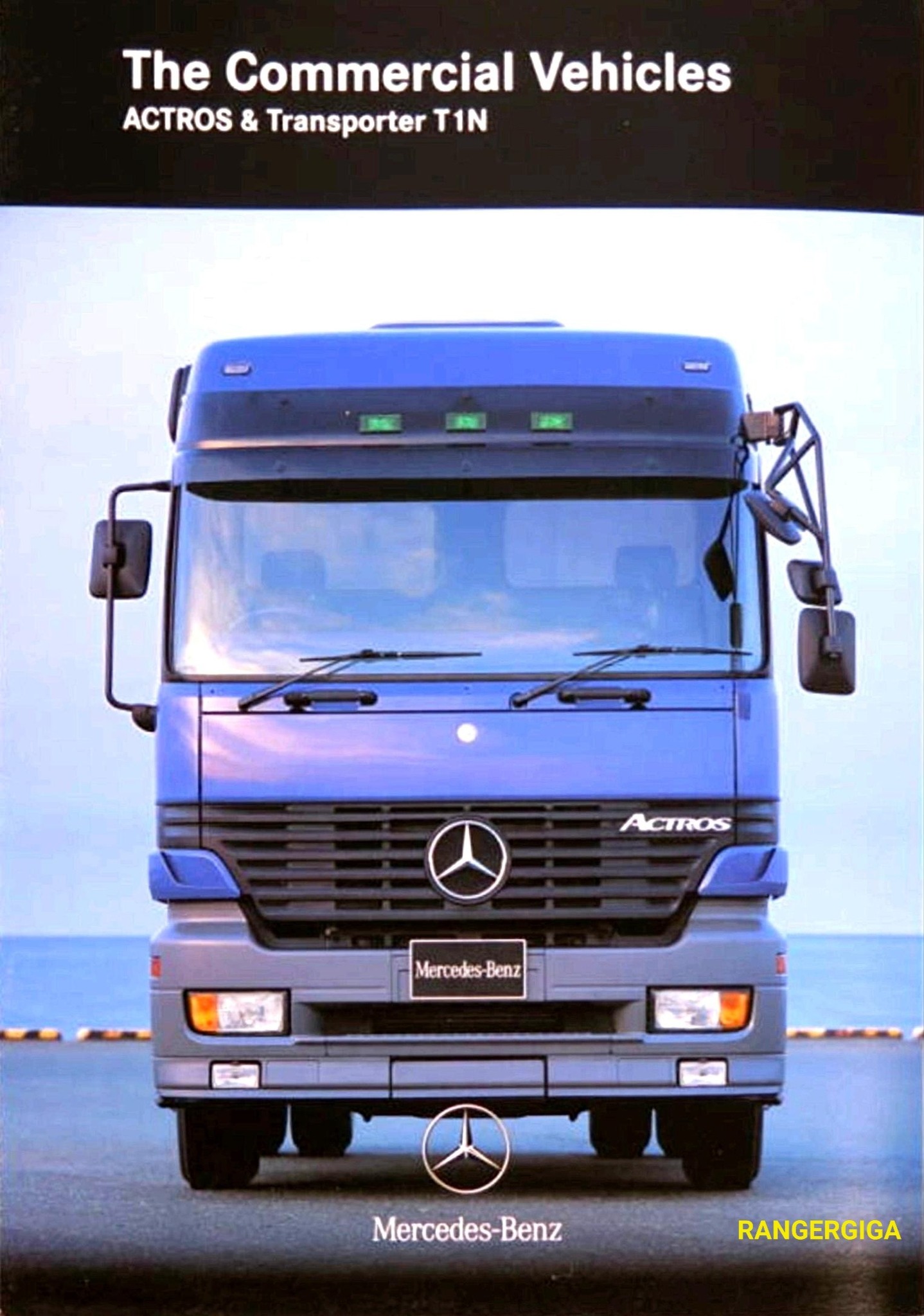 Mercedes Actros for Japan with Convex type LH rear view mirror