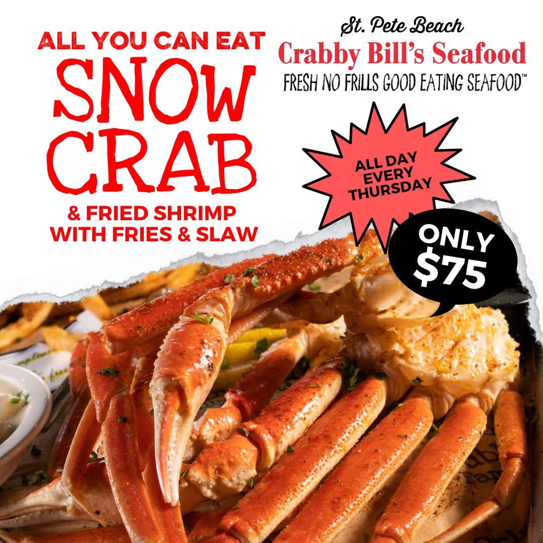 crabby bills off the hook fish of the day Bill Hurley Cape Cod Sand Eels Crabby Bill's St. Pete Beach