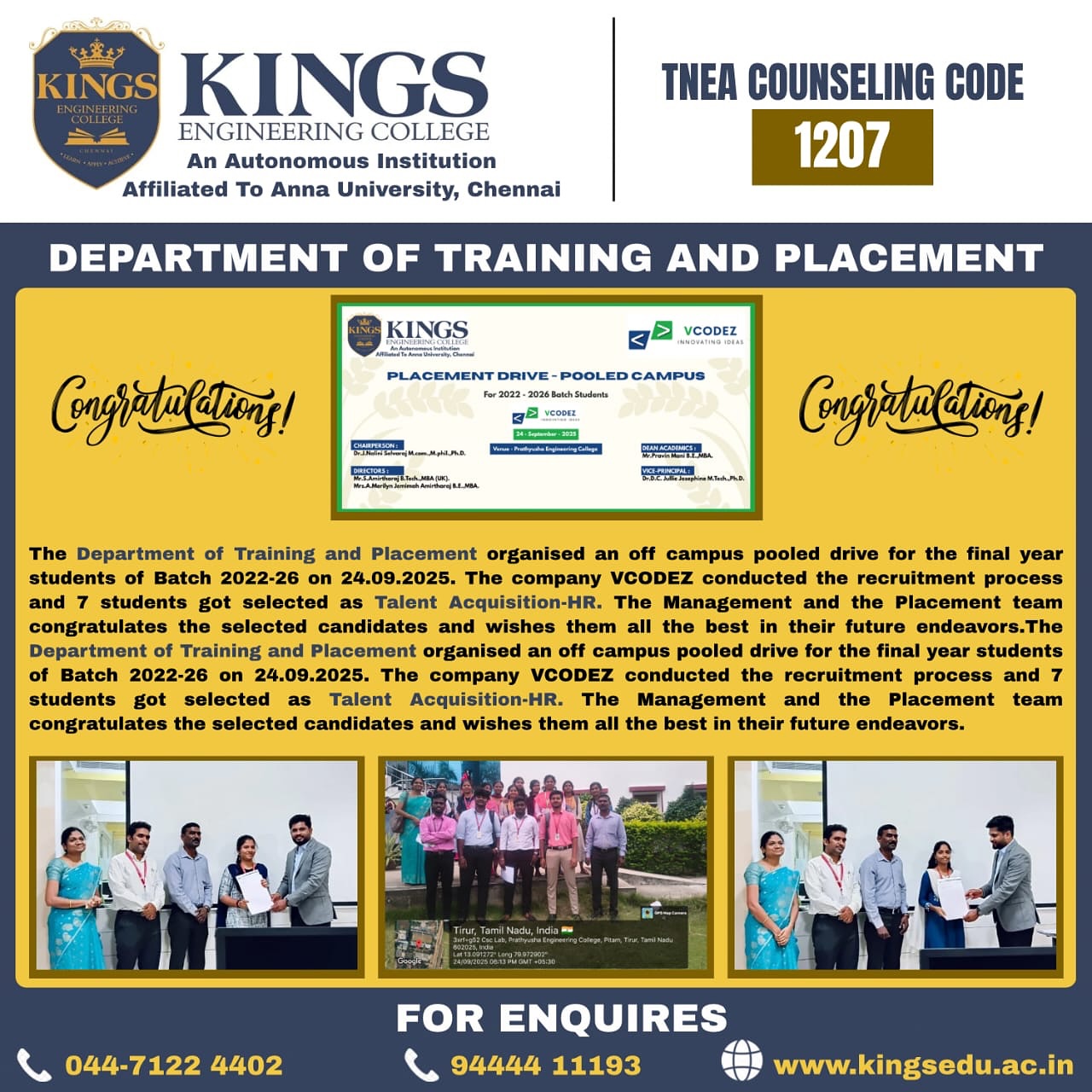 Kingsengineeringcollege Chennai