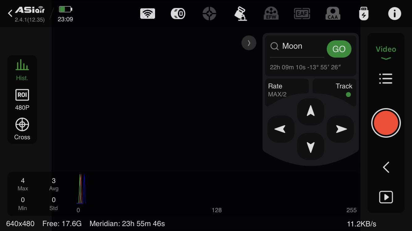 Why is ZWO 662MC camera showing black screen randomly?