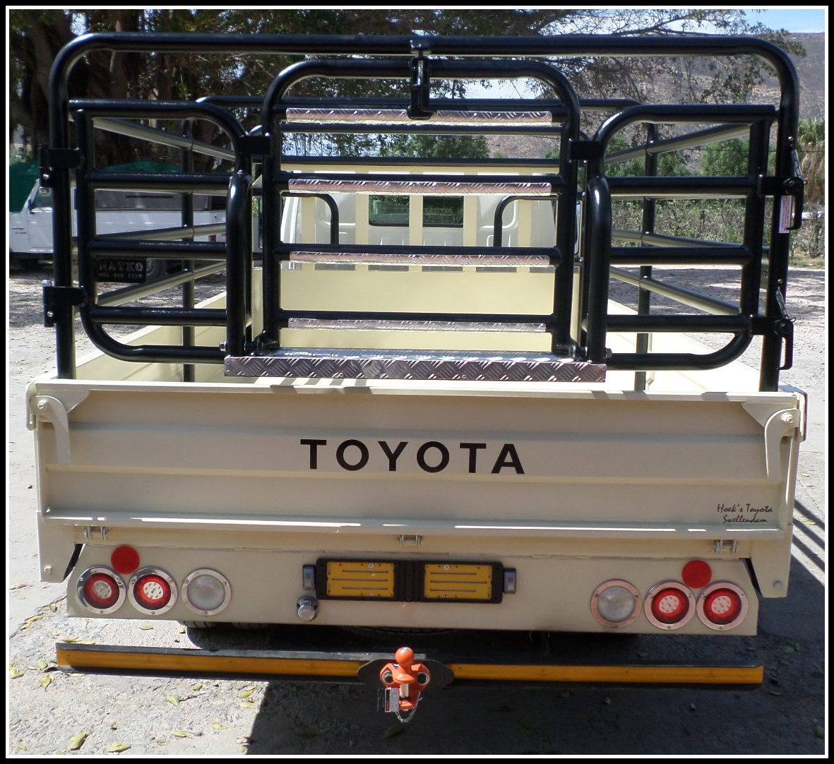 Dankie Hoeks Toyota... - NATKO Cattle Rails & Hunting Rigs