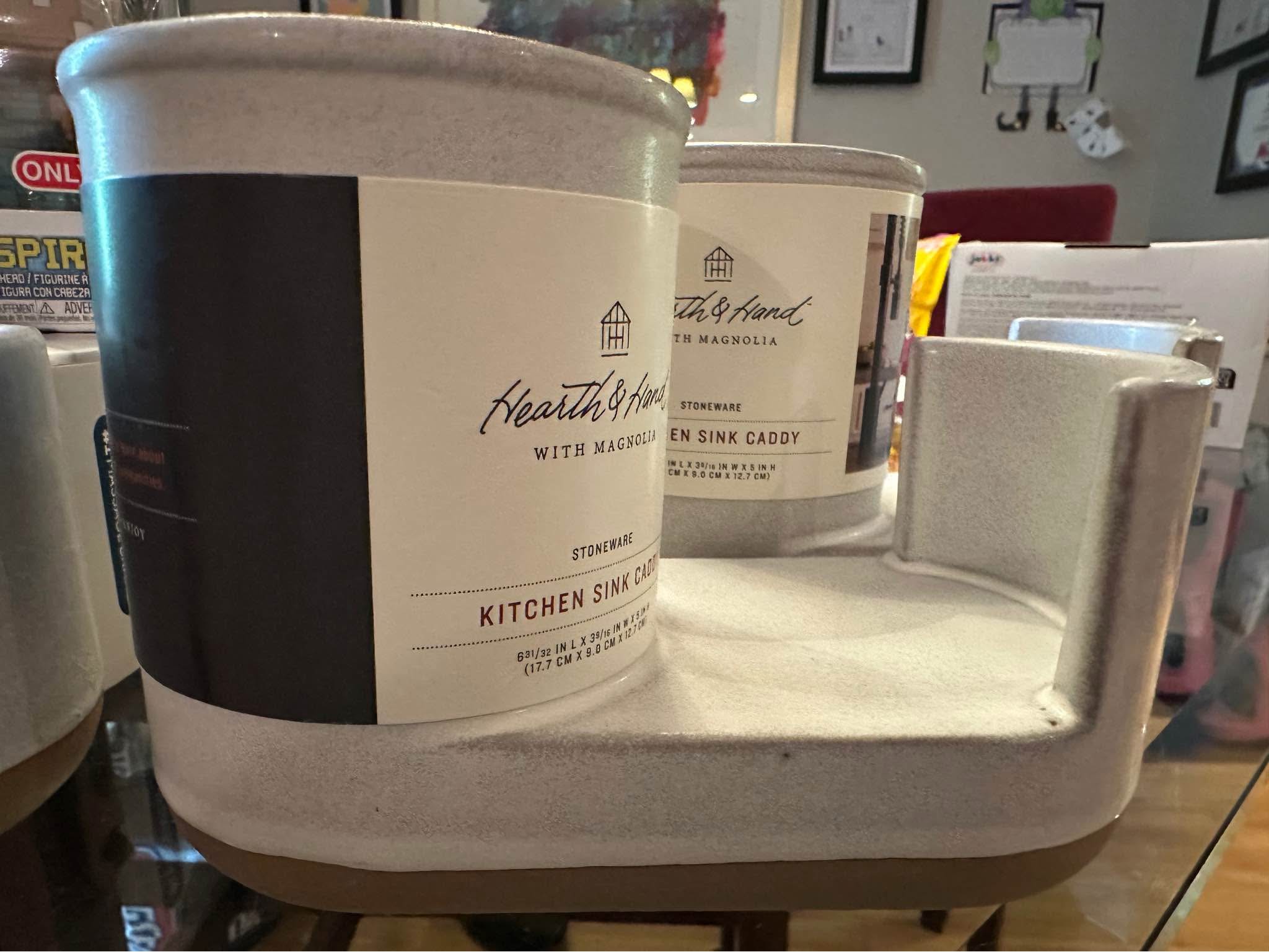 New hearth & stone with magnolia kitchen sink caddy - Kitchen Tools ...