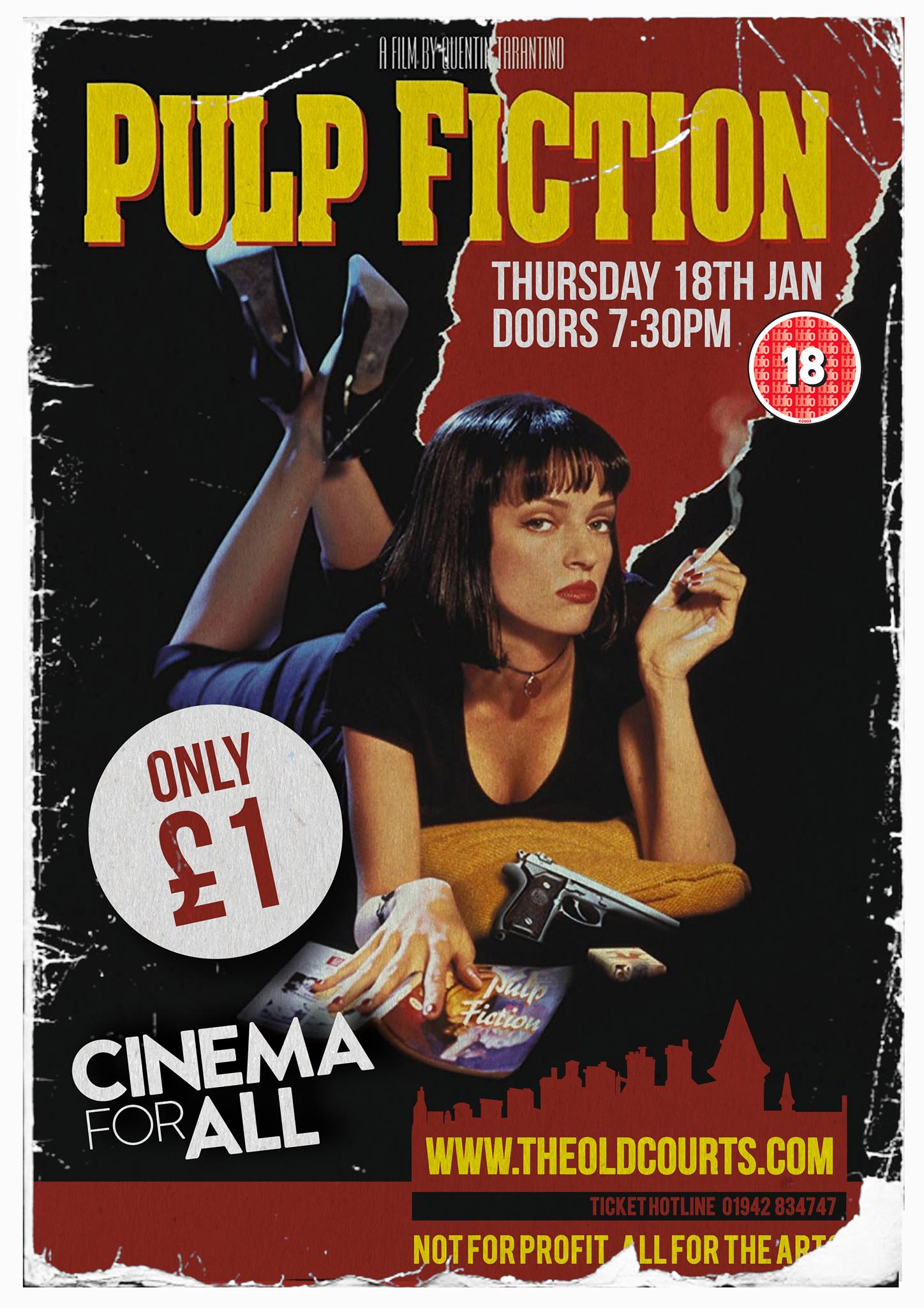 Pulp Fiction 30th anniversary screening at The Guild Cinema