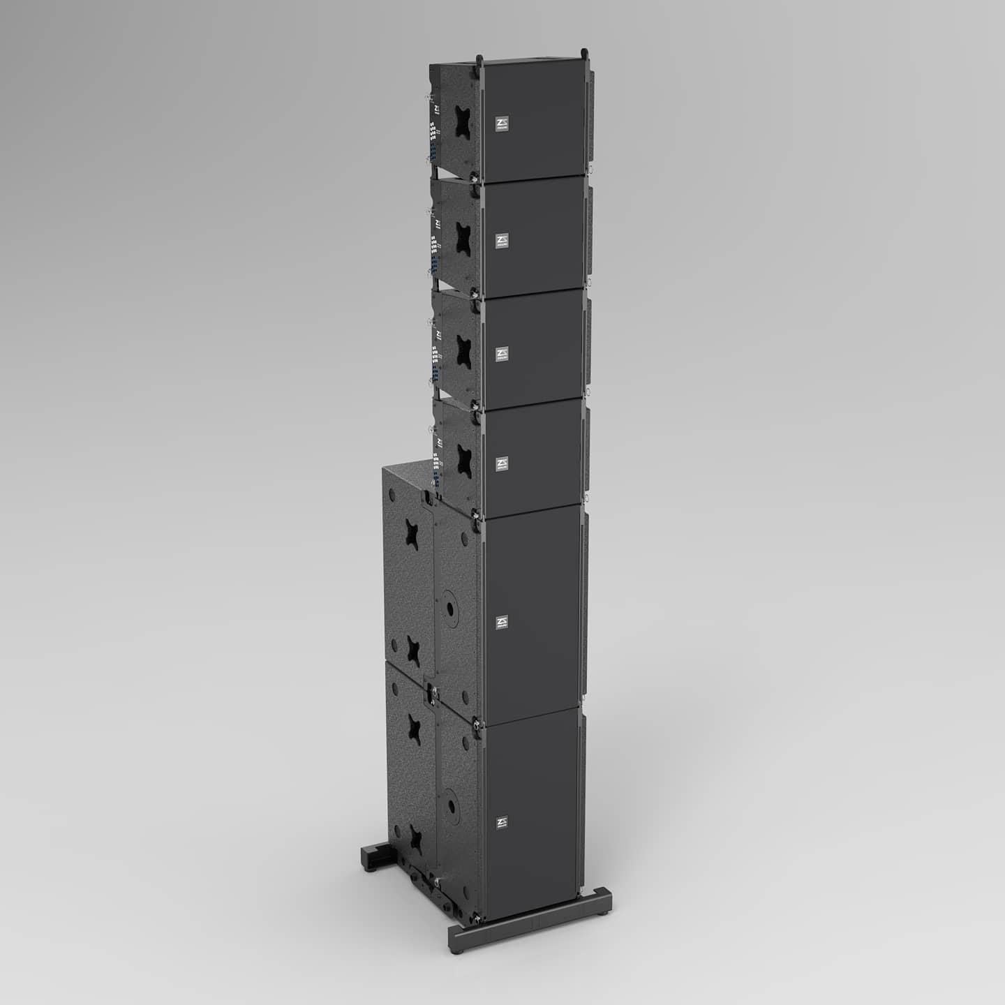 ZSOUND - ZSOUND LC10 10inch Coaxial Mini Line Array...