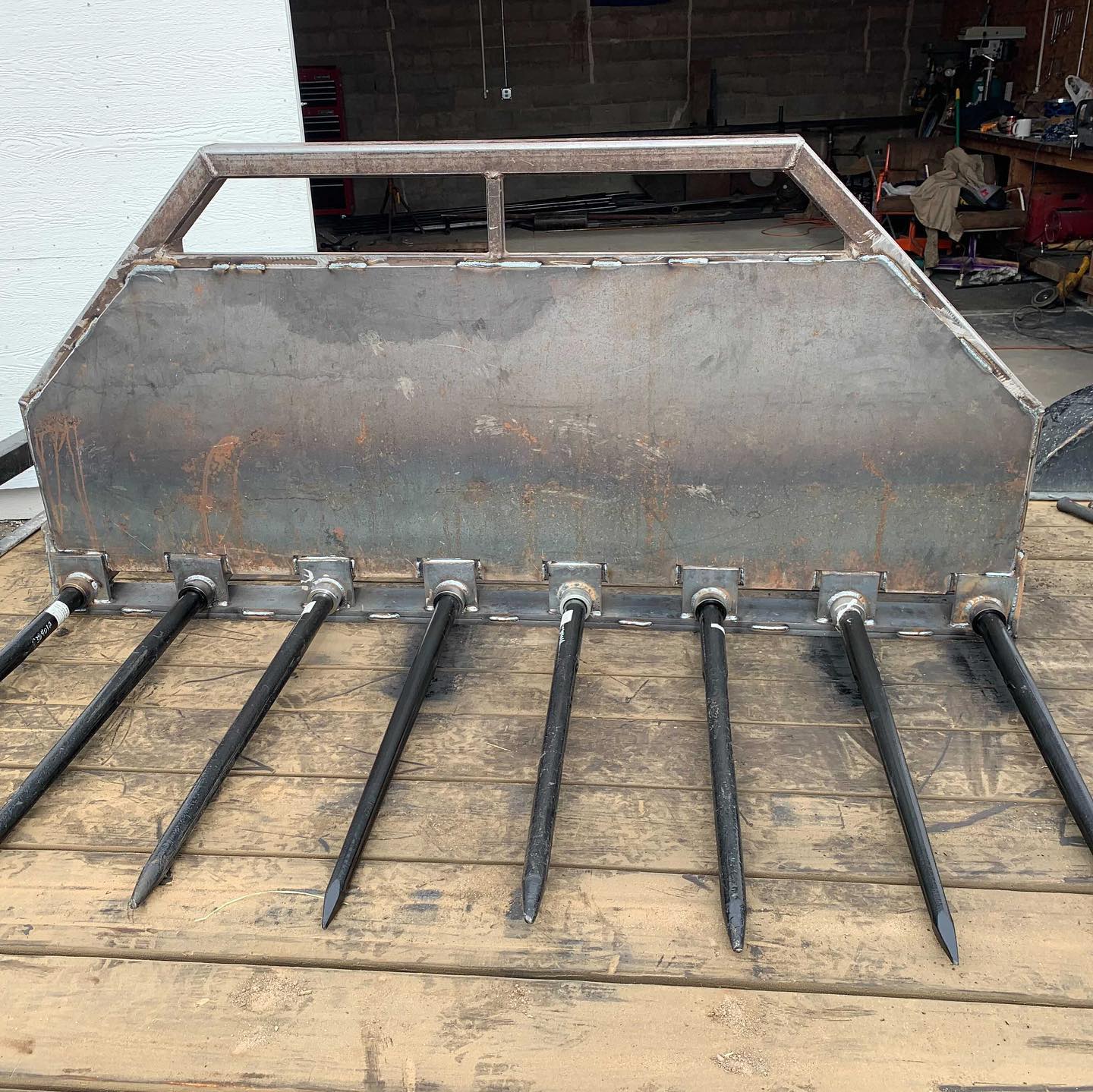 Here is a set of hay forks that... - Stinger Solutions, LLC