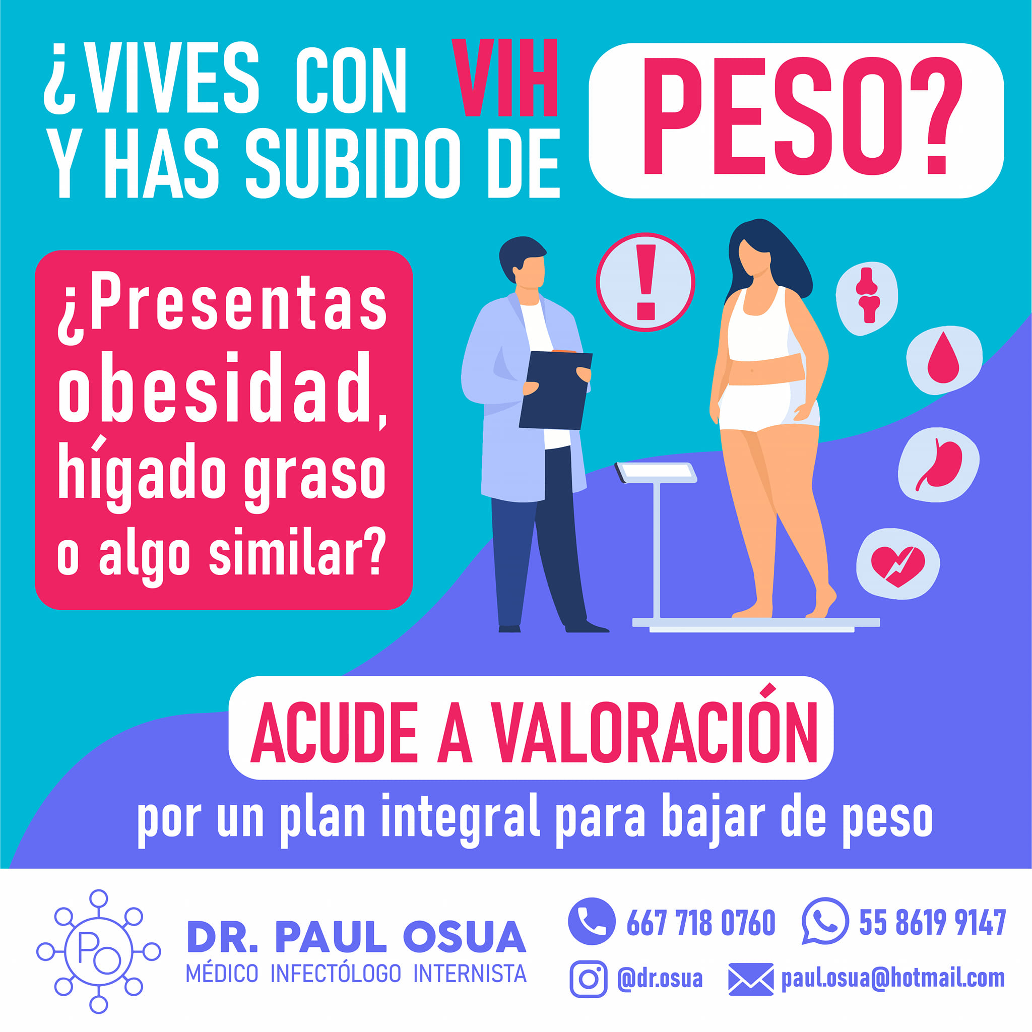 Dr Paul Osua Médico internista e Infectólogo | Culiacán