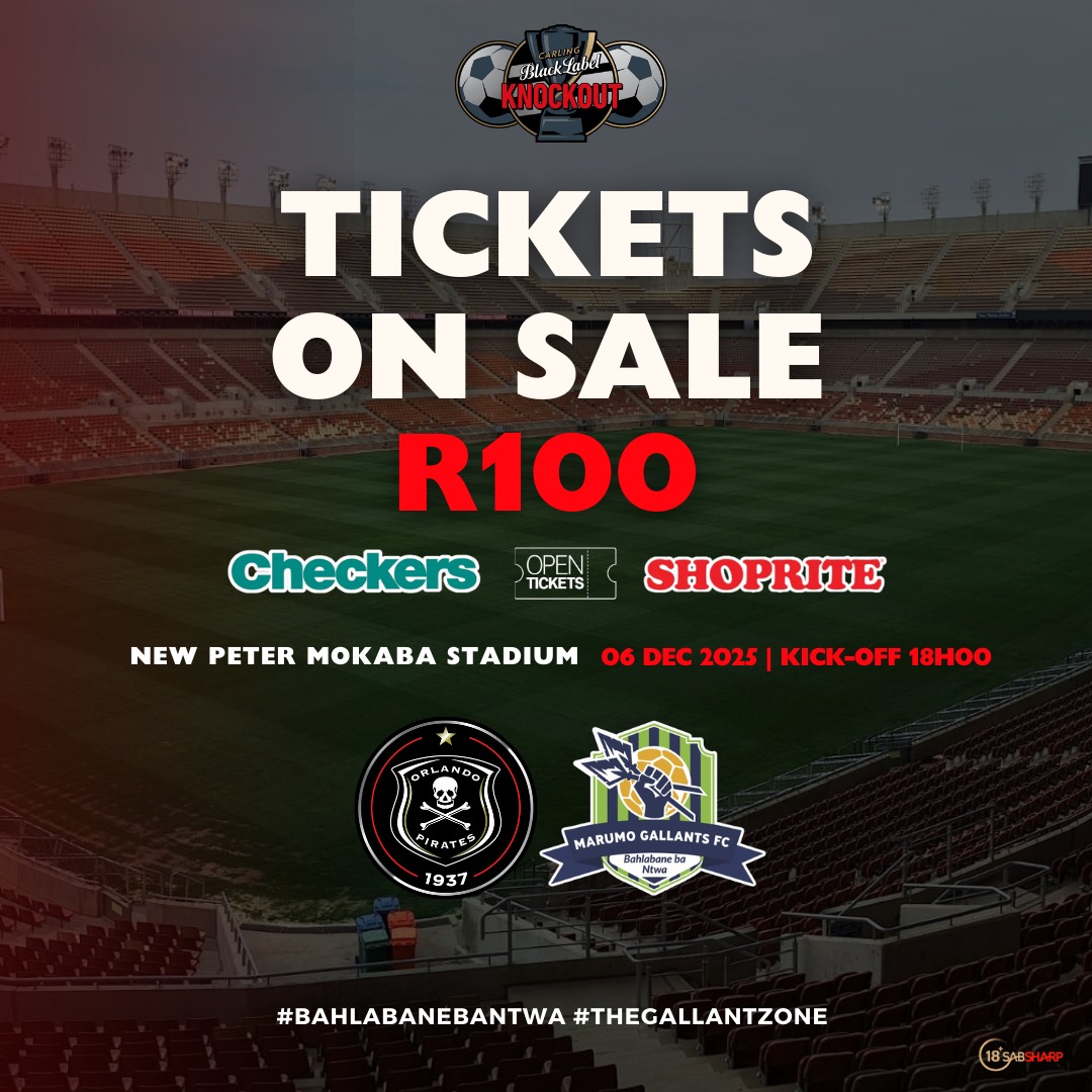 Marumo - Tickets for the #CarlingKnockout final are now on sale. They ...