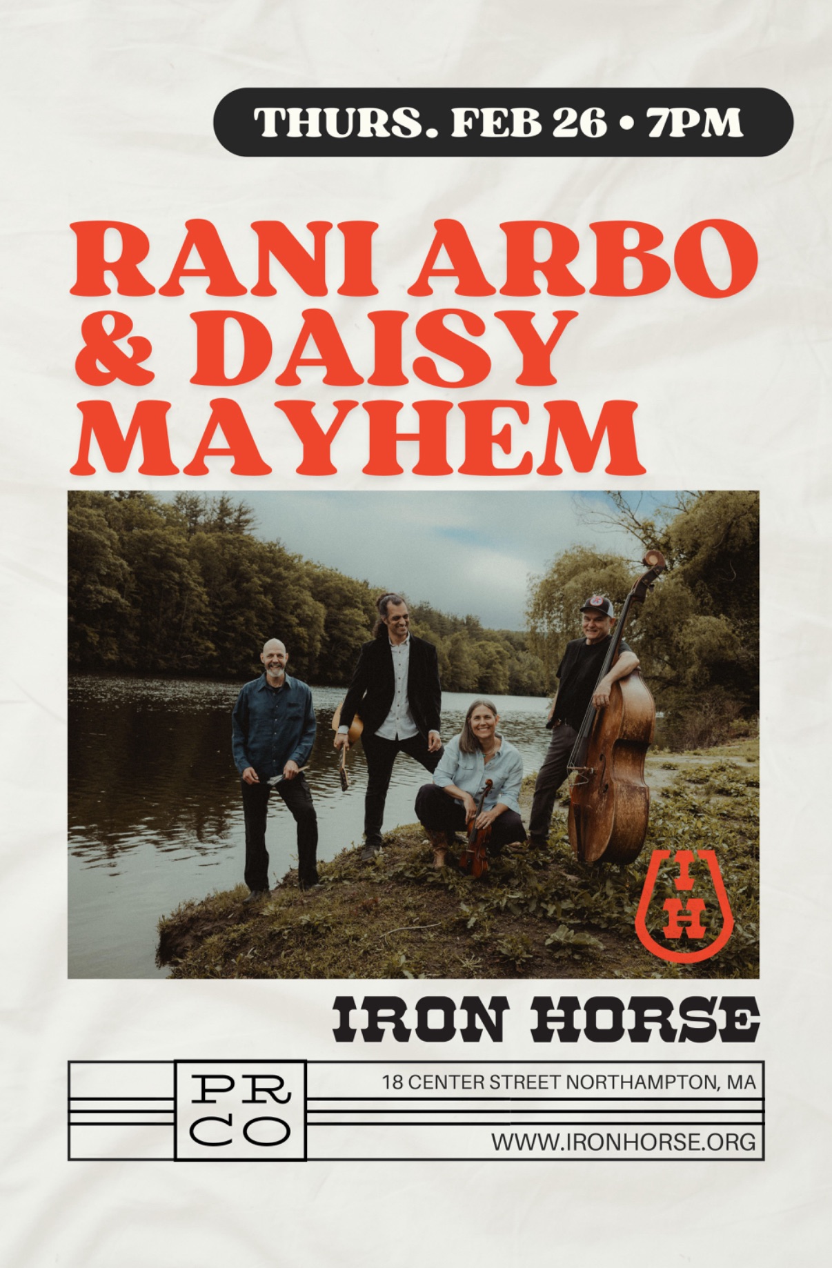 Rani Arbo & daisy mayhem at the Iron Horse