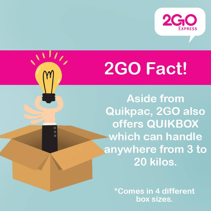 2GO Express, Inc. - Hindi lang documents ang pwede mo ipa-2GO Express ...