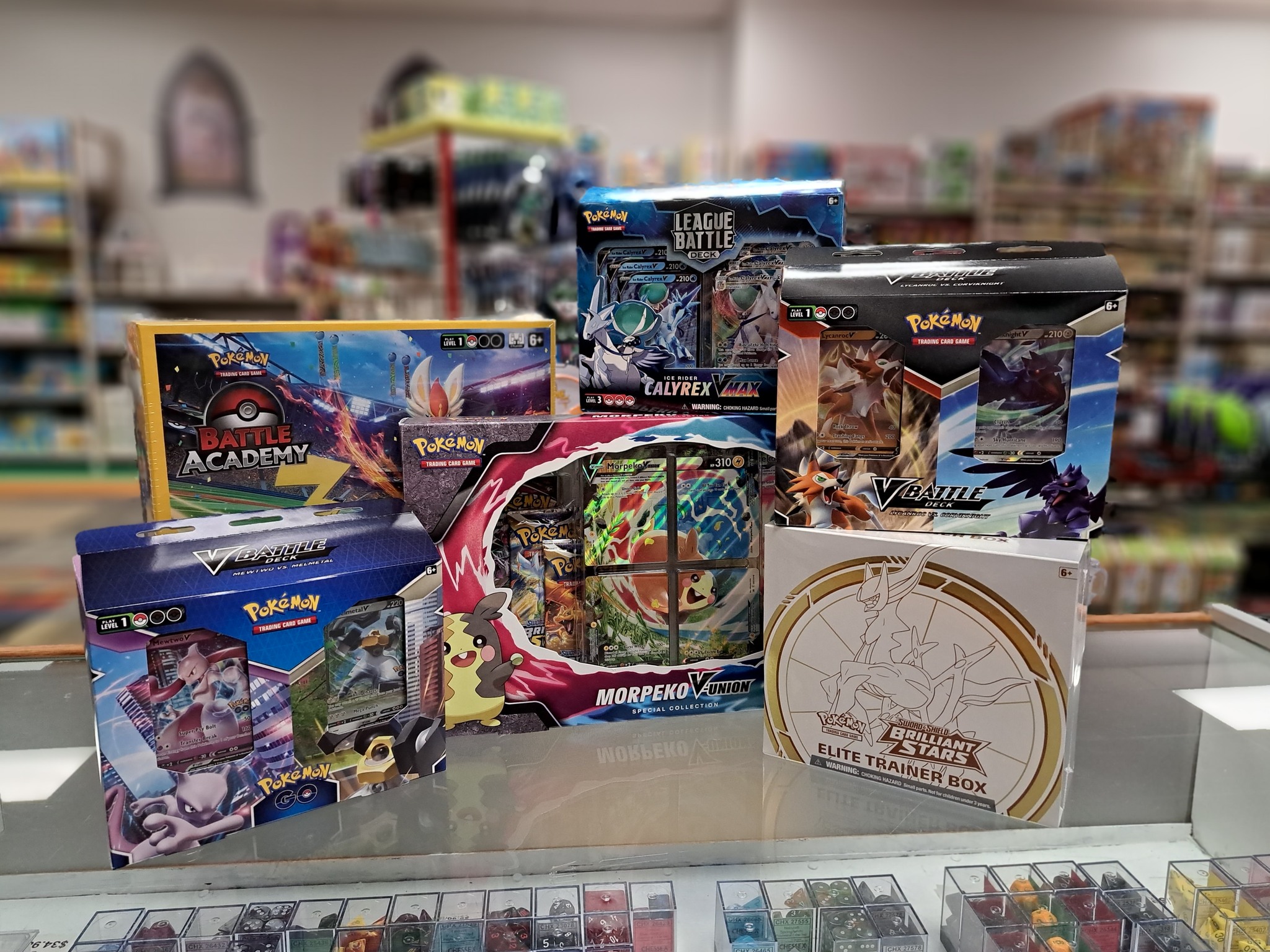 Lost Empire Games in Yuma, AZ has Pokémon booster boxes and