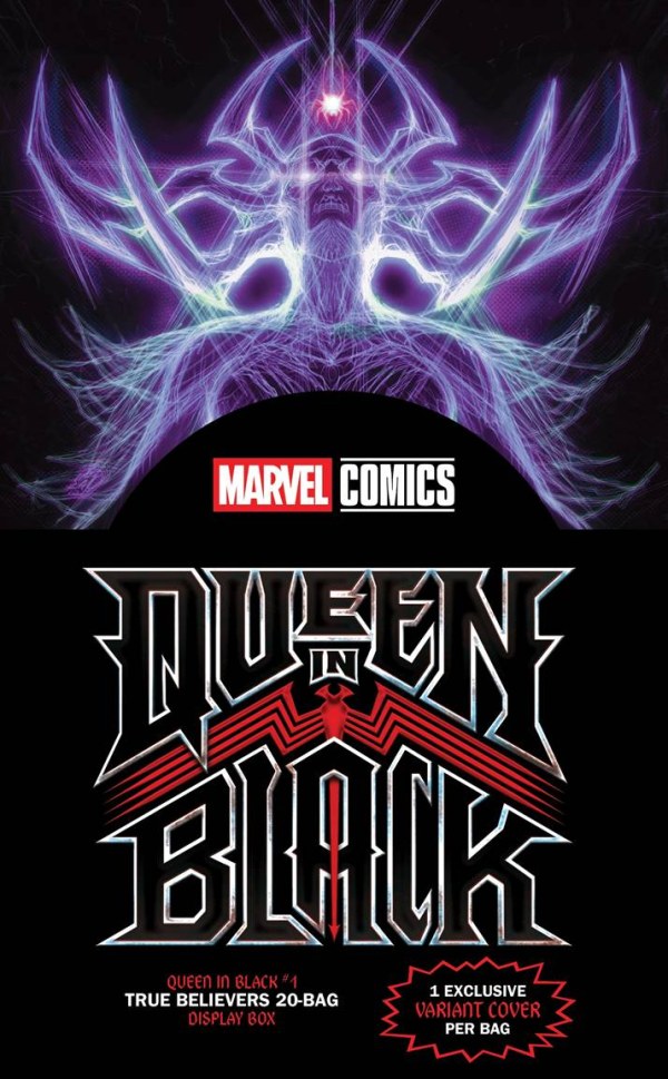 Queen in Black #1 Virgin Variant Comic Book Blind Bag Find