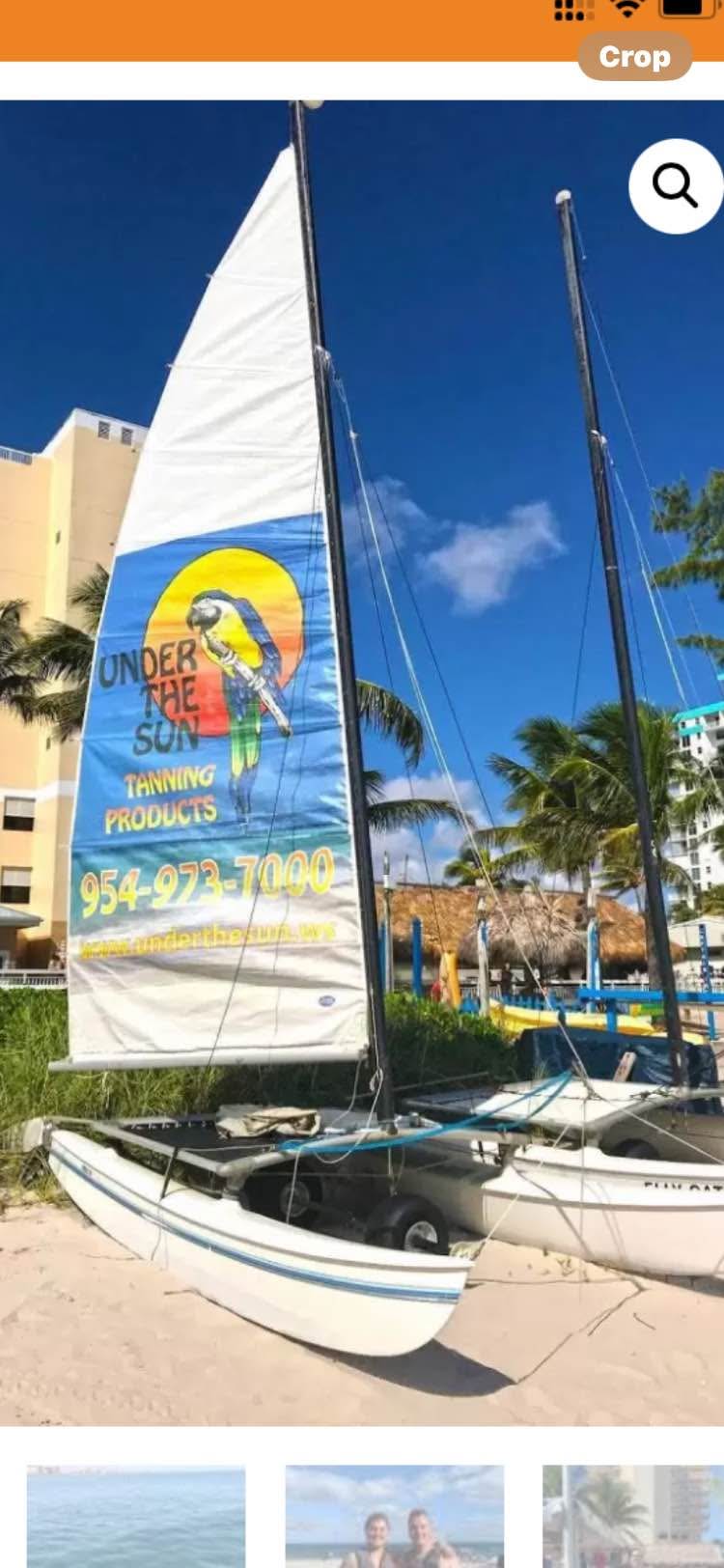 16 foot sailboat Hobie Cat - Sailboats - Pompano Beach, Florida ...
