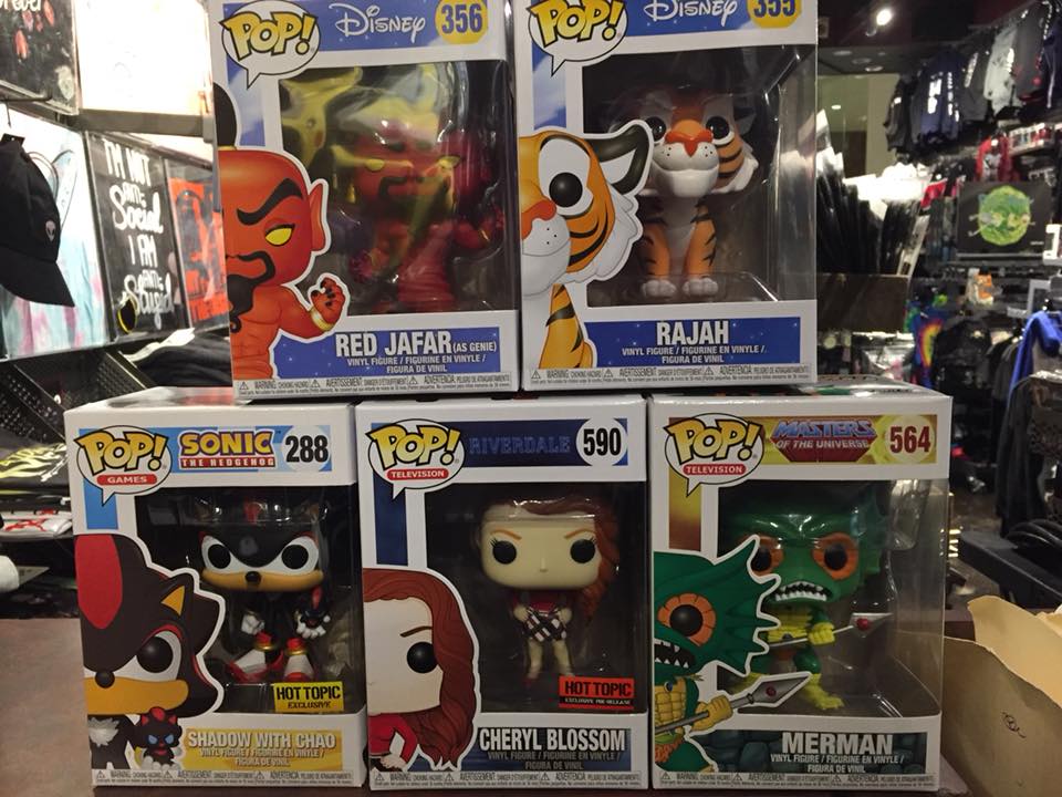 NEW POPS!!!! -Red Jafar -Raja... - Hot Topic Tri-County Mall
