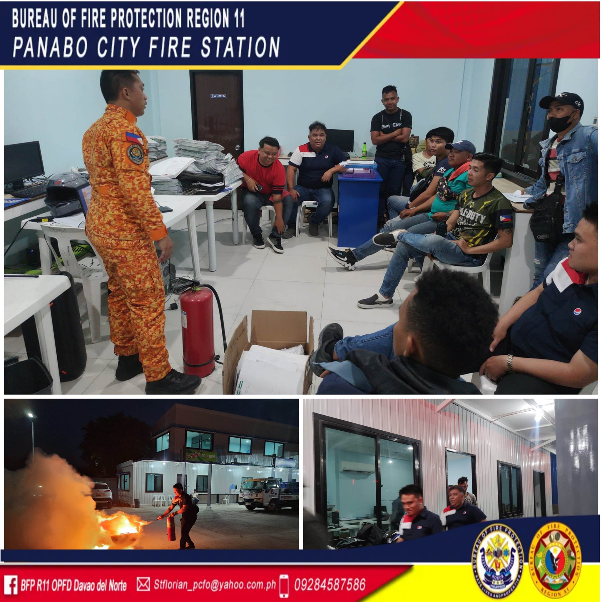 IN PHOTOS: Fire Safety... - BFP R11 Panabo City Fire Station | Facebook