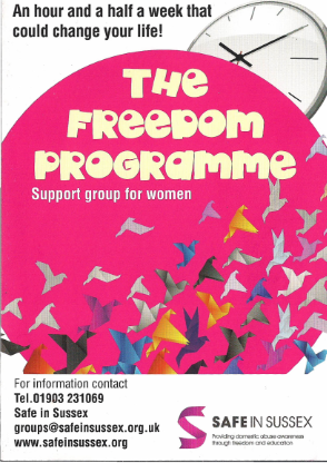 SafeinSussex - The Freedom Programme starts again this... | Facebook