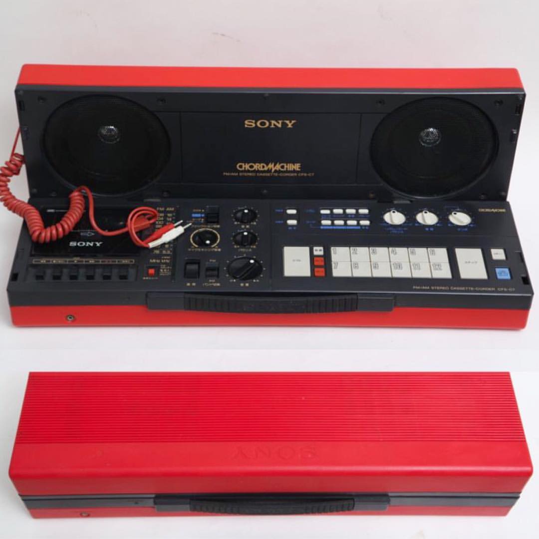 Neon Talk - Very rare Sony Chord Machine. 🎸 CFS-C7. 1982