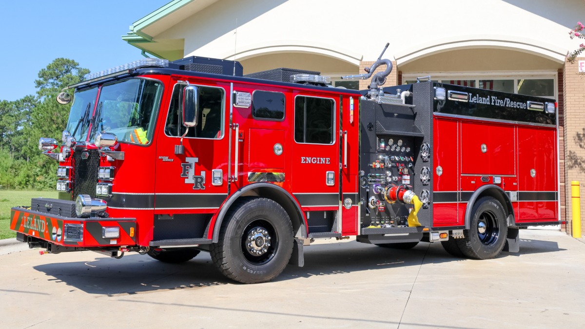 Fire Engine Push-In Ceremony