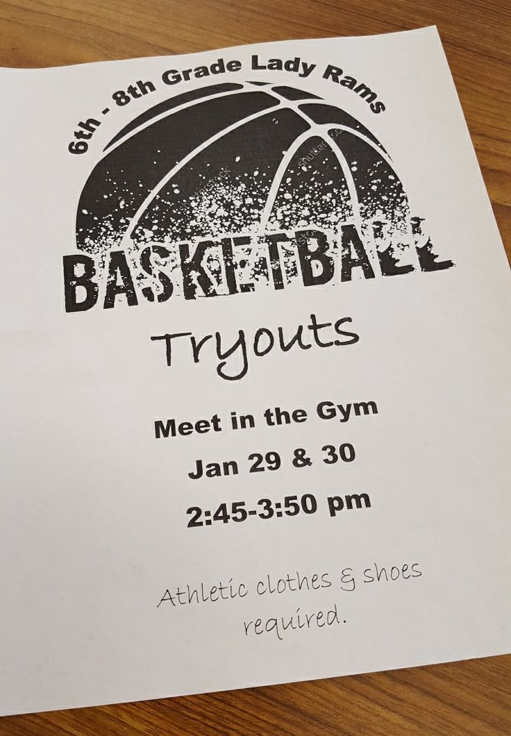 Paseo Pointe Dual Language Academy - Calling all Lady Rams! Tryouts are ...
