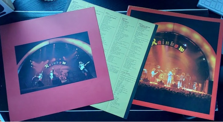 Rainbow / On Stage. Japan First pressing 1977 with all the candy