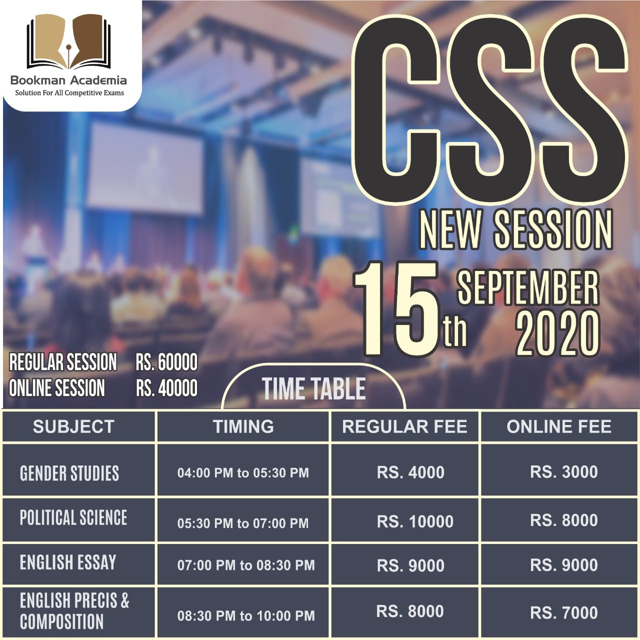 CSS Universe - NEW UPCOMING SESSION FOR CSS STARTING:... | Facebook