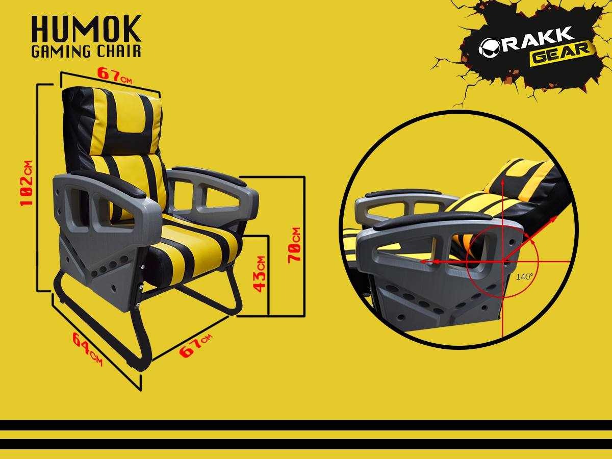 RAKK - RAKK™ HUMOK Gaming Chair #size #dimension | Facebook