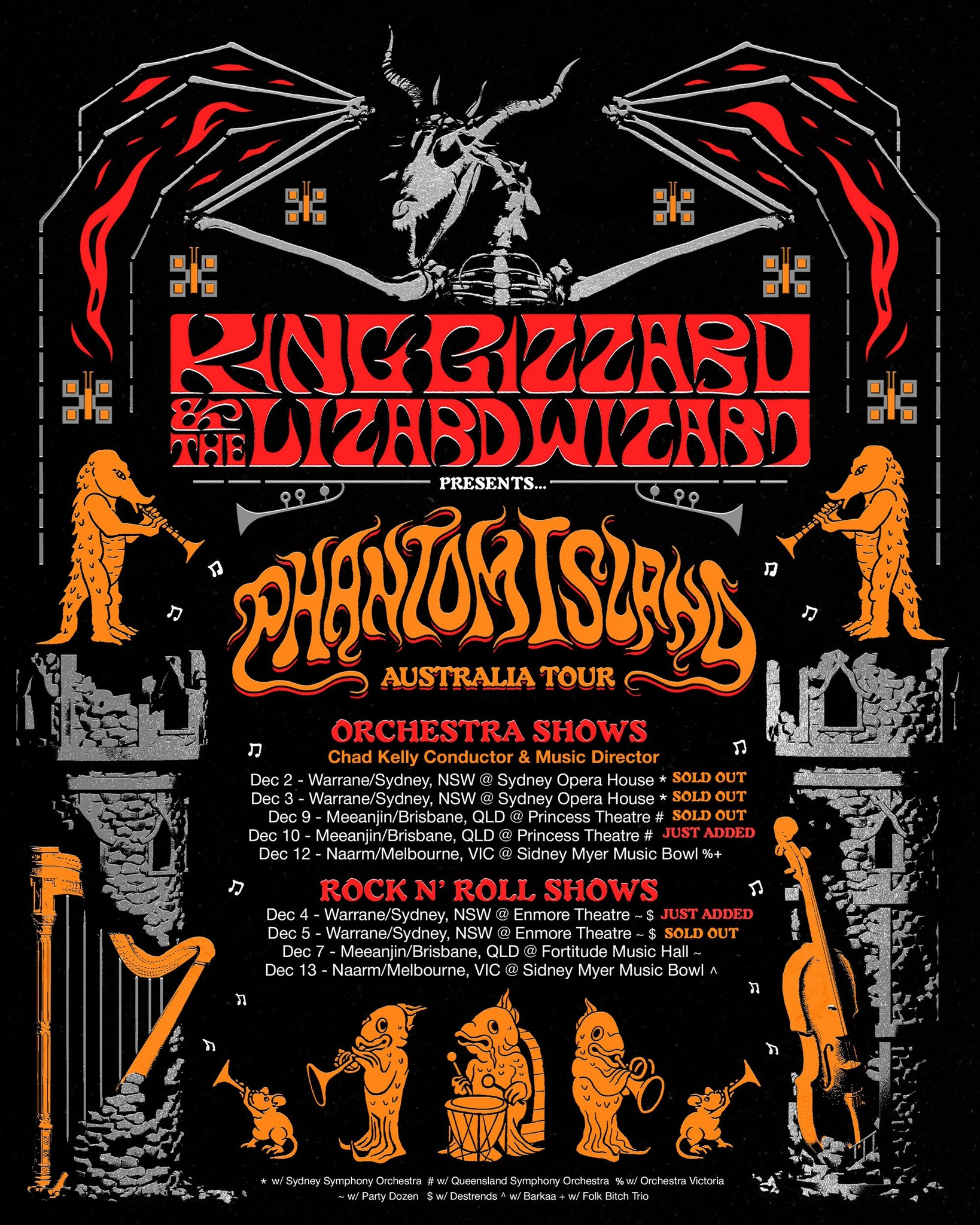 Jesus Lizard tour Australia and New Zealand October 2024