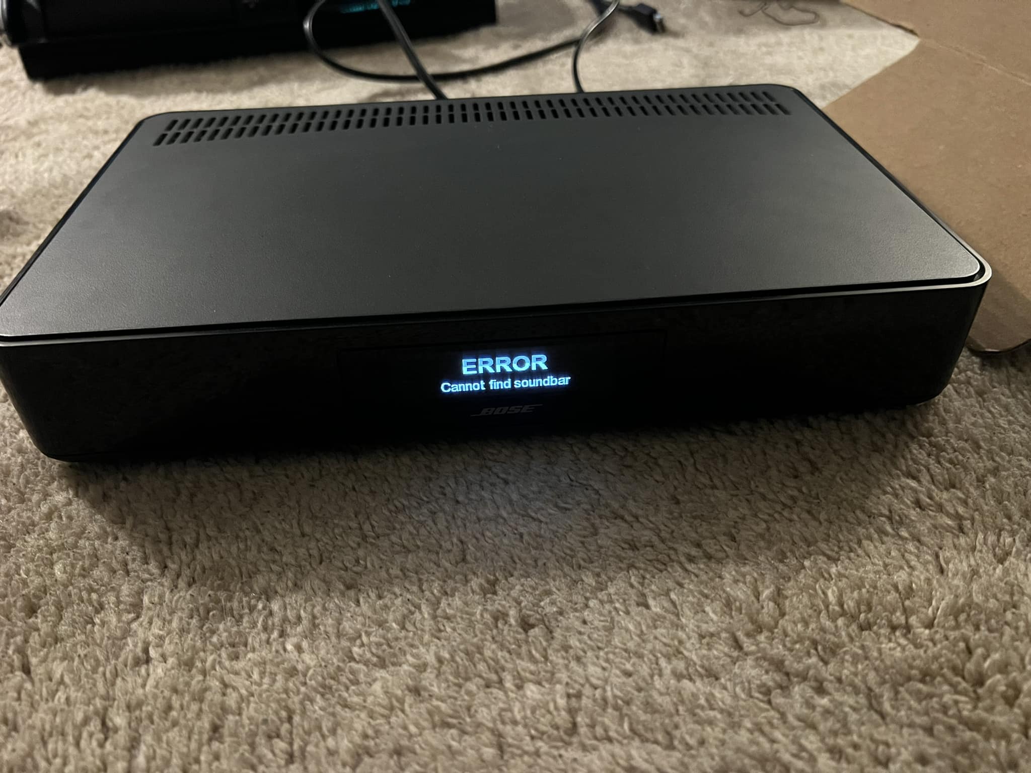 How to fix bass module 300 connection issue with Soundtouch300