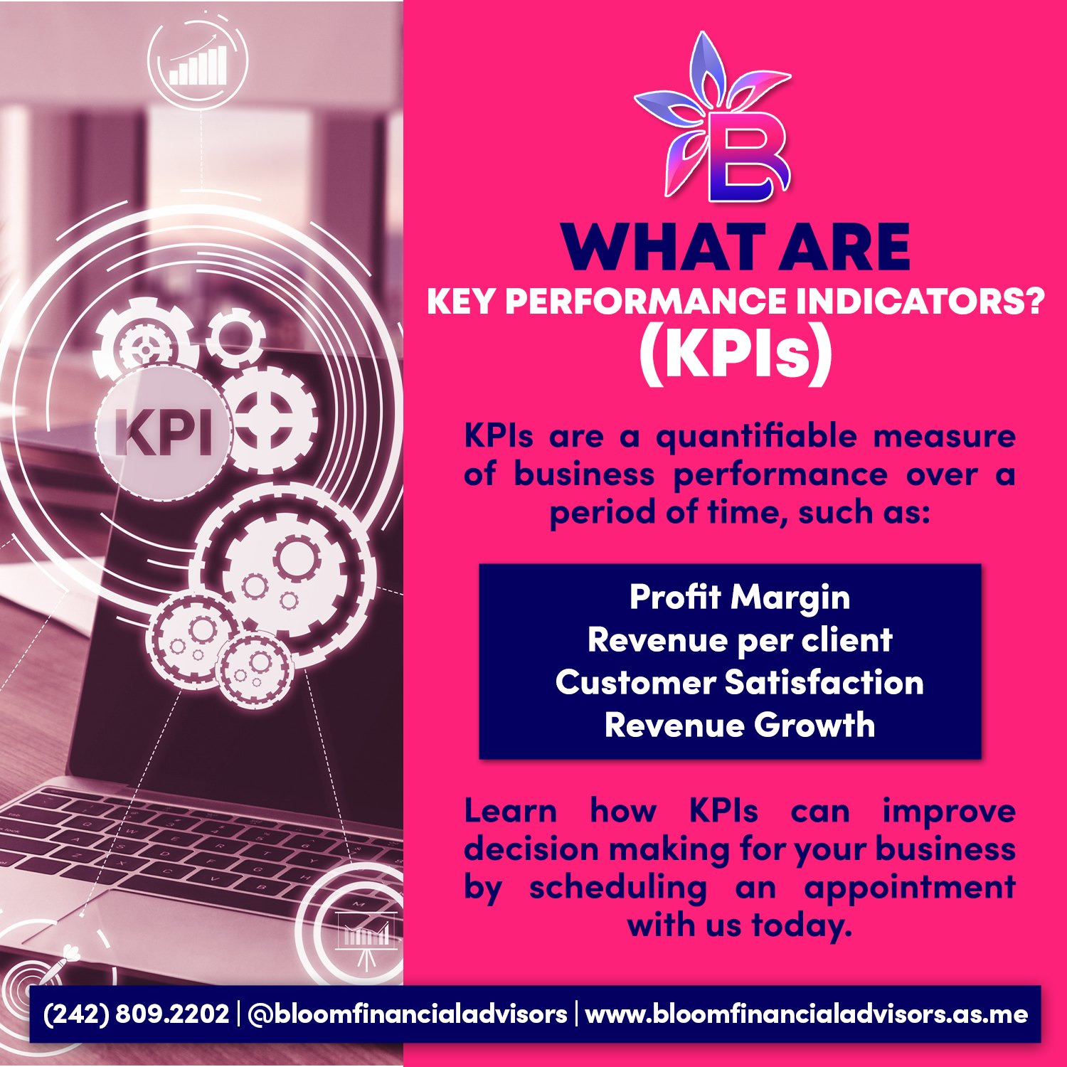 Unlock the power of KPIs for... - Bloom Financial Advisors | Facebook