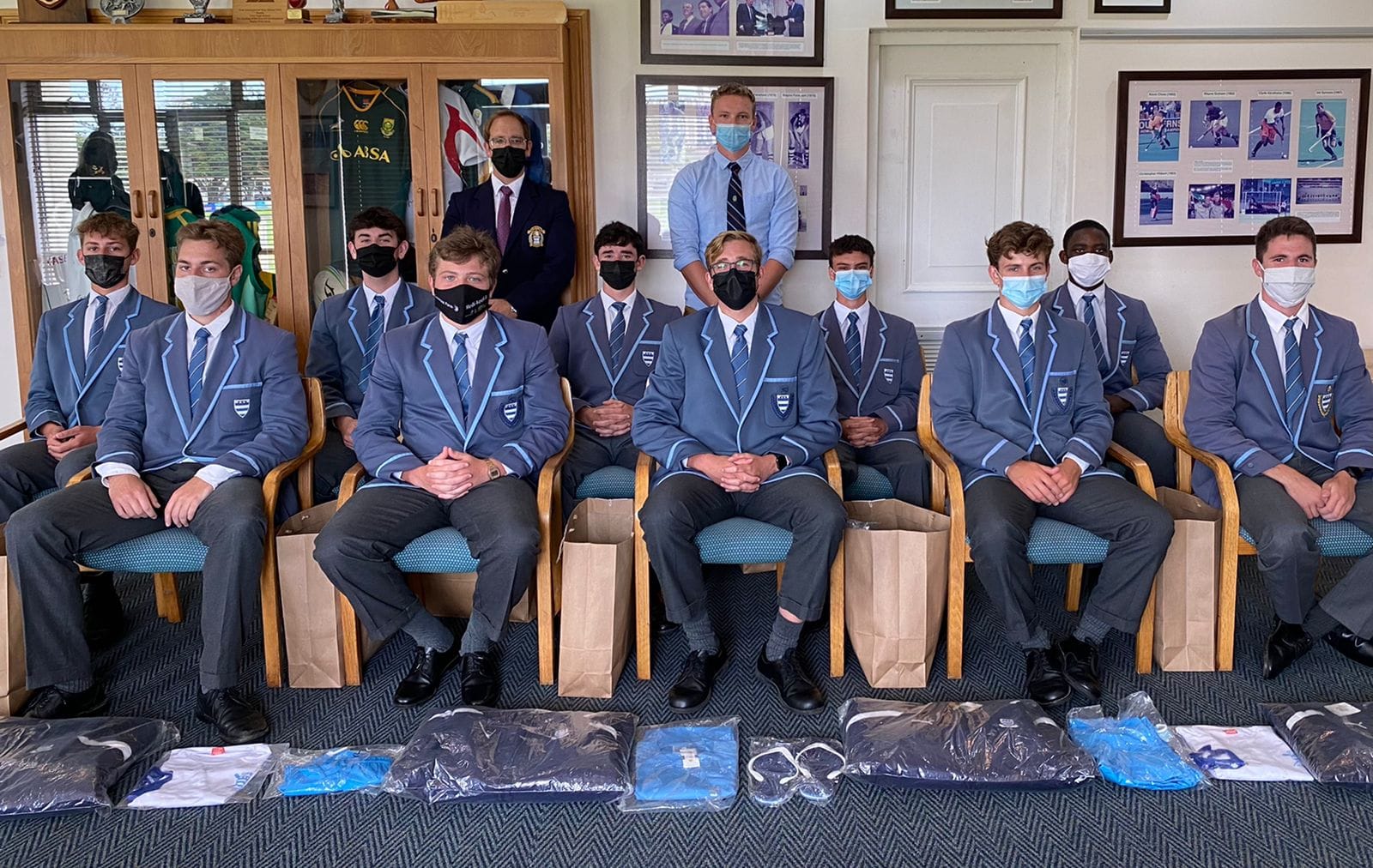 Rowing - The 1st VIII Rowing Team, who... - Grey High School