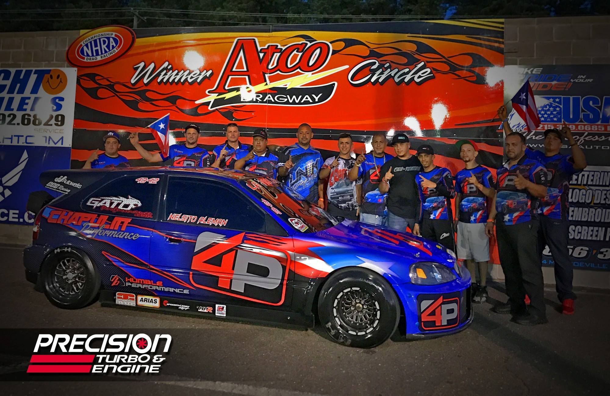 The unstoppable team in 2017:... - Precision Turbo & Engine