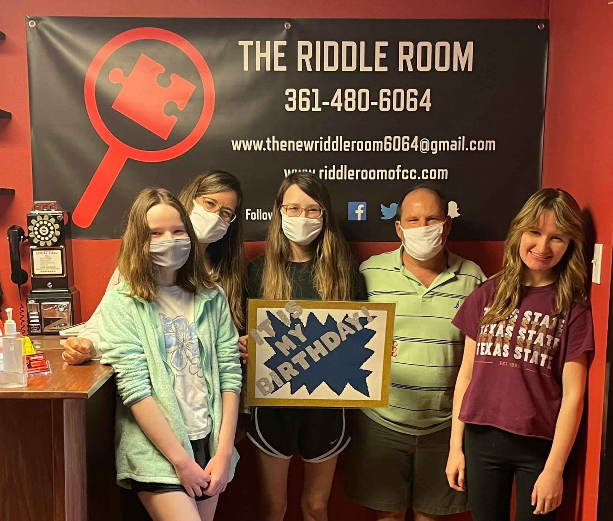 Happy Birthday Ally! - The Riddle Room Escape Rooms