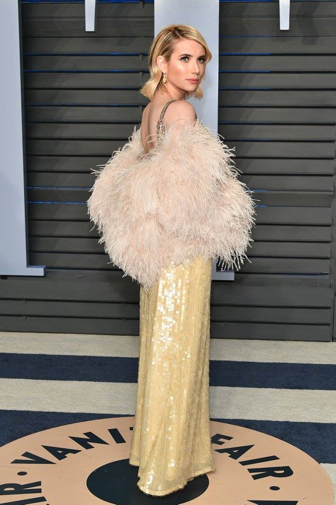 nina dobrev gold dress Shining moment: in a gown from Spring/Summer 2023 #MichaelKorsCollection at the 2023 Vanity Fair Oscar Party MENS