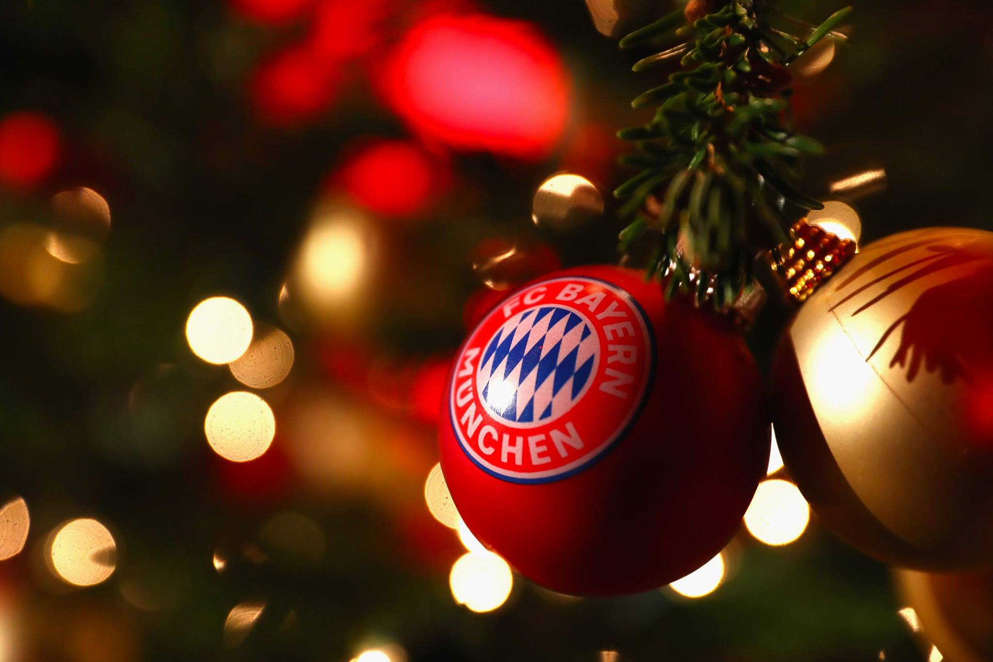 Boule De Noël FC Bayern München - Signatures Des Joueurs 2023/2024 - Déco Sapin