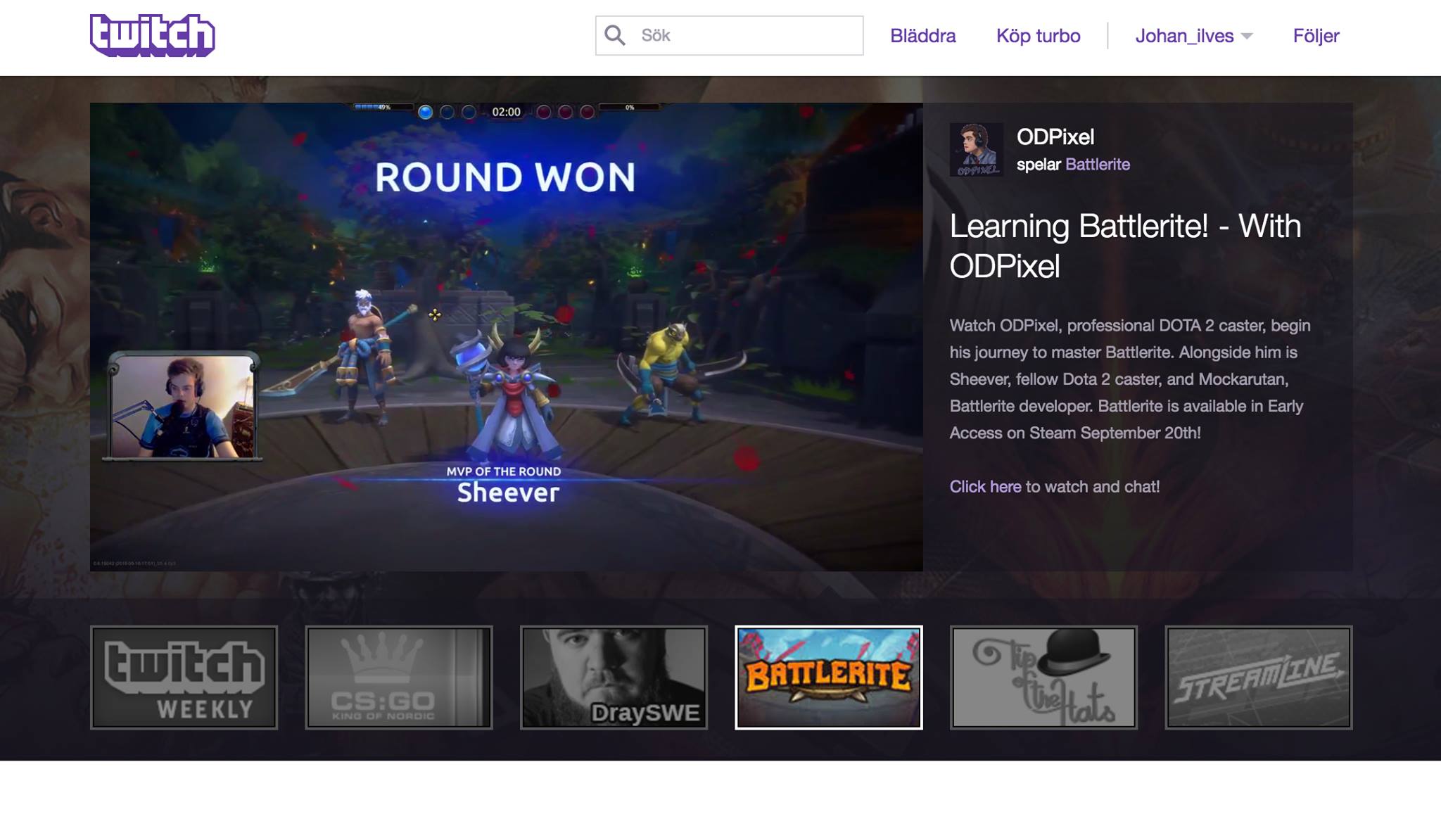 Battlerite - Twitch Front Page! NDA lifted! https://www.twitch.tv ...